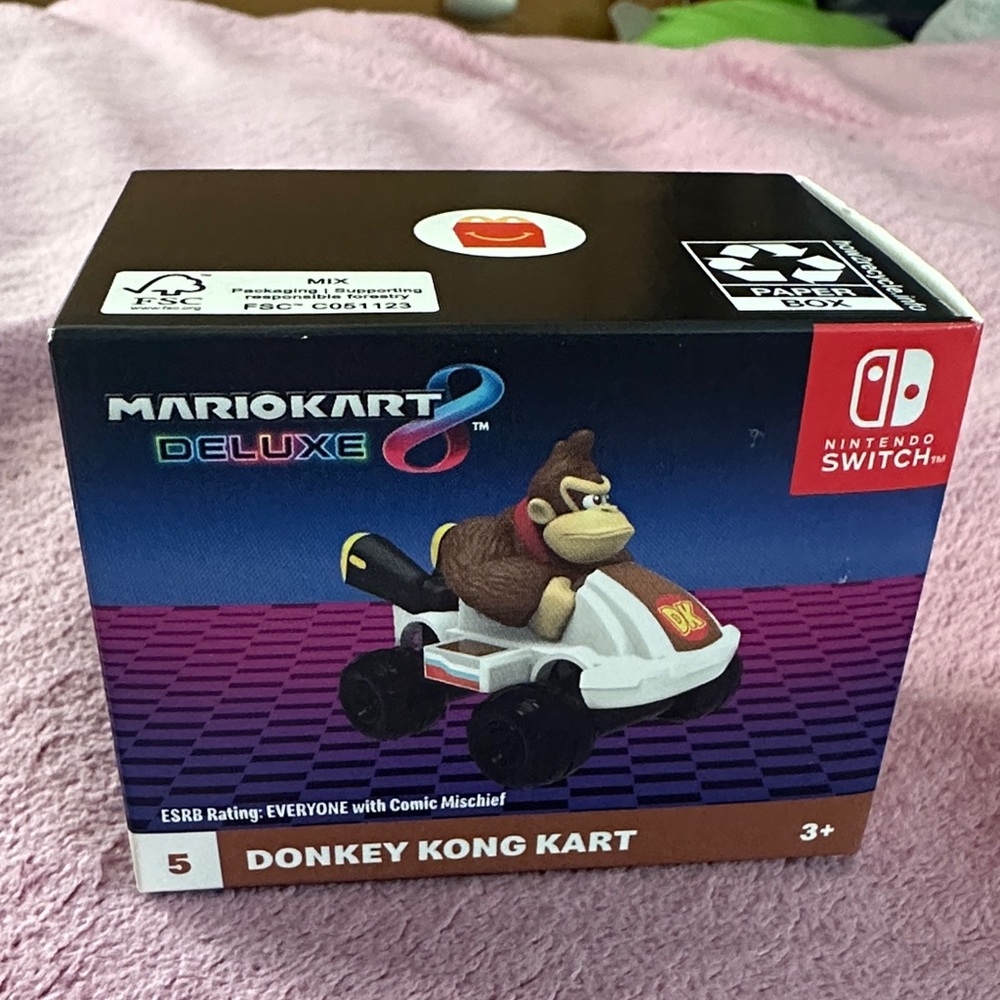 McDonald’s toy Nintendo Mario Kart 8 Deluxe Donkey Kong Kart